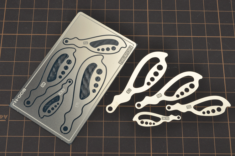MAD - N008 Neron Photo-Etch Curve Stencil / Curve Ruler