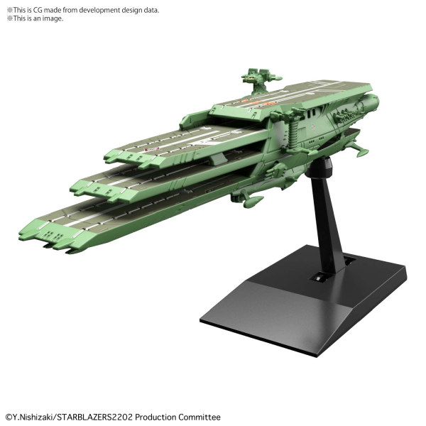 Mecha Collection Guipellon Class Multiple Flight Deck Astro Carrier Balmes For Deep Space Task Fleet