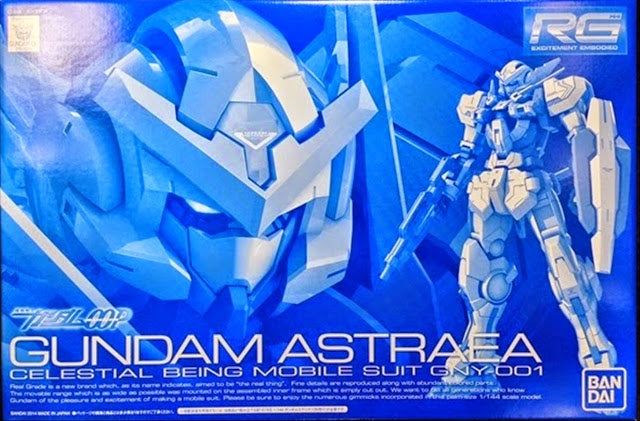 RG Gundam Astraea Full Set