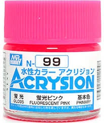 Acrysion N99 - Fluorescent Pink (Semi-Gloss/Primary)