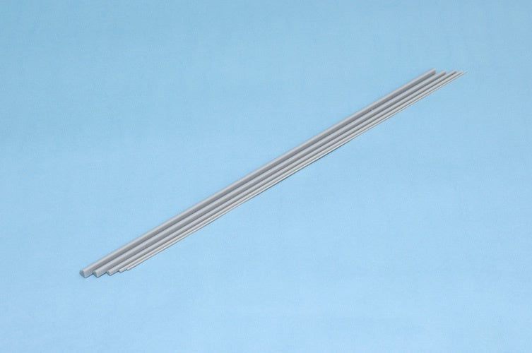Plastic Materials 1/4 Round Stick 1.0mm 8pcs
