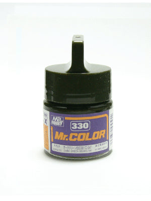 Mr. Color 330 - Dark Green BS381C/641 (Semi-Gloss/Aircraft) C330