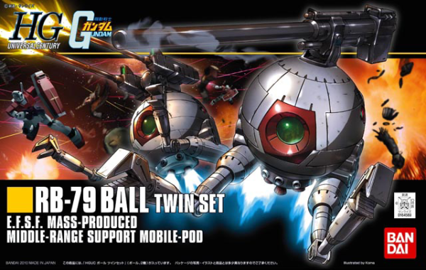 HGUC 114 Ball Twin Set 1/144