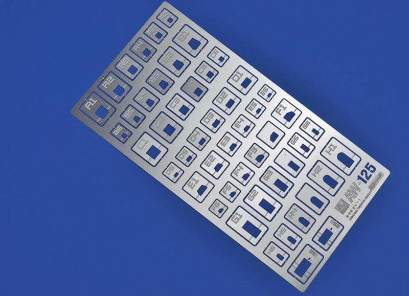 MAD - AW125 Scribing Templates