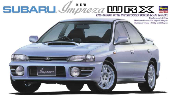 Subaru New Impreza WRX (1994) 1/24