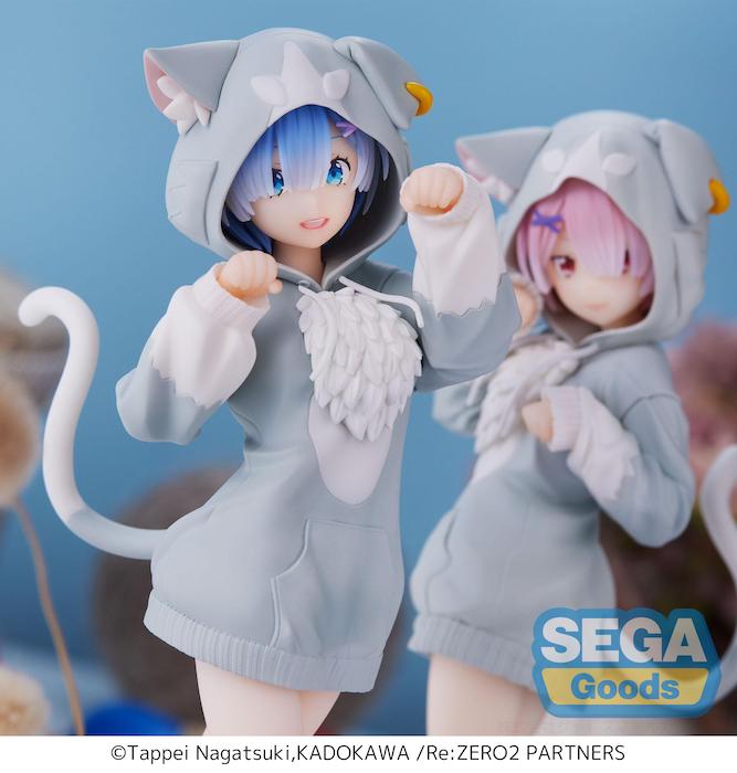 Re:ZERO -Starting Life in Another World- Series Ram The Great Spirit Puck SPM Figure