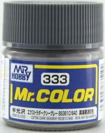 Mr Color 333 - Extra Dark Seagray BS381C 640 (Semi-Gloss/Aircraft) C333