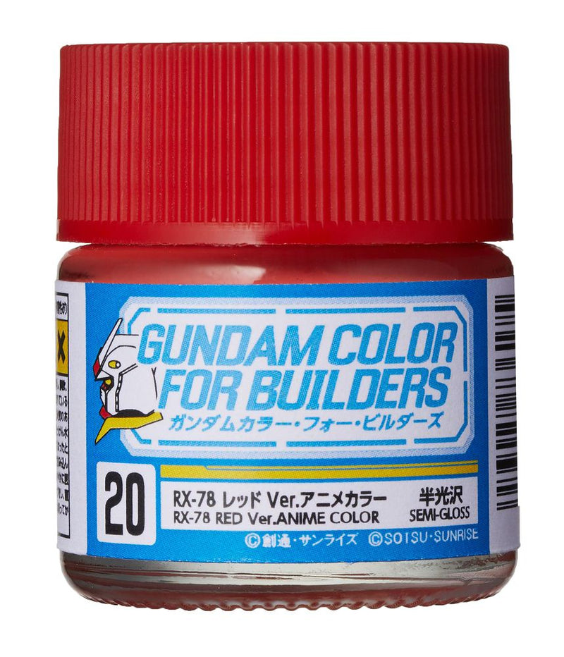 G Color - UG20 RX-78 Red Ver. Anime Color