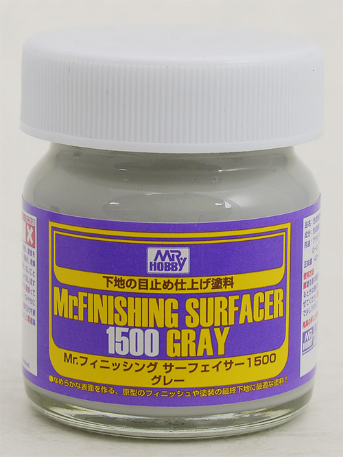 Mr Finishing Surfacer 1500 Gray Bottle SF289