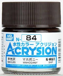 Acrysion N84 - Mahogany (Semi-Gloss/Ship)