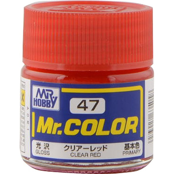 Mr Color 47 - Clear Red (Gloss/Primary) C47