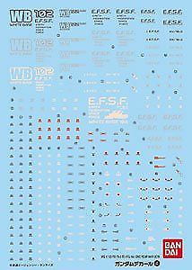 Gundam Decal 4 - RX-78-2 Gundam Ver. One Year War 0079