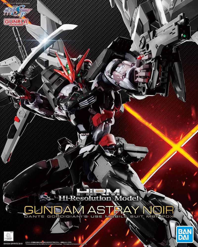 High-Resolution Model Gundam Astray Noir 1/100