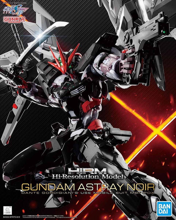 High-Resolution Model Gundam Astray Noir 1/100