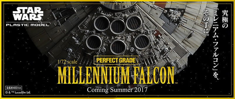 SW - Millennium Falcon Perfect Grade (With LED Lights) 1/72
