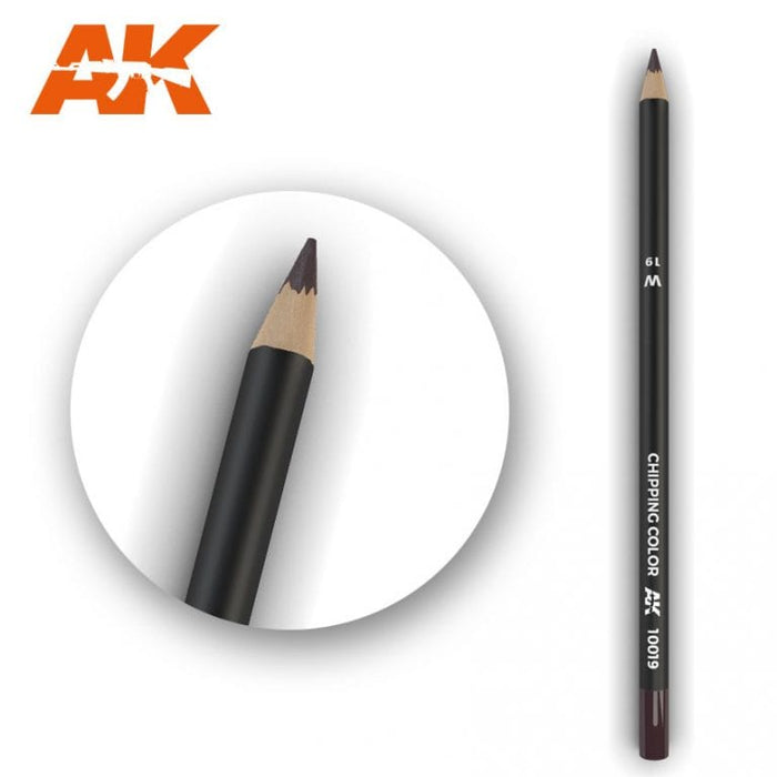 AK10019 Watercolor Pencil Chipping Color