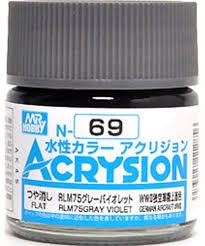 Acrysion N69 - RLM75 Gray Violet (Semi-Gloss/Aircraft)