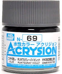 Acrysion N69 - RLM75 Gray Violet (Semi-Gloss/Aircraft)