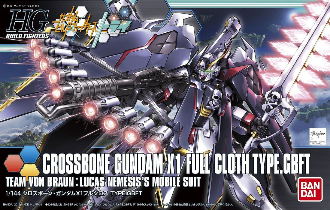 HGBF #035 Crossbone Gundam X-1 Full Cloth Ver. GBF