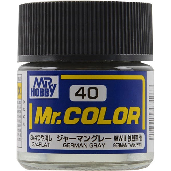 Mr Color 40 - German Gray (Flat/Tank) C40