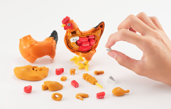 Chicken Puzzle - Megahouse Kaitai Puzzle