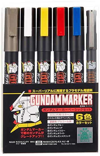 GMS105 Basic Set Gundam Marker Set