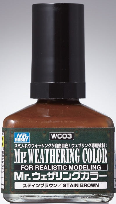 Mr Weathering Color WC03 - Stain Brown