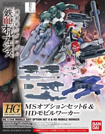 HGIBO #006 MS Option Set 6 & New Mobile Worker 1/144
