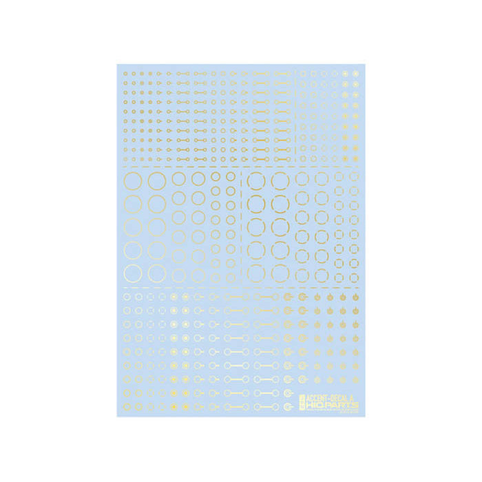 [Clearance] ACD-A-GO Accent Decal A Gold (1 Sheets)
