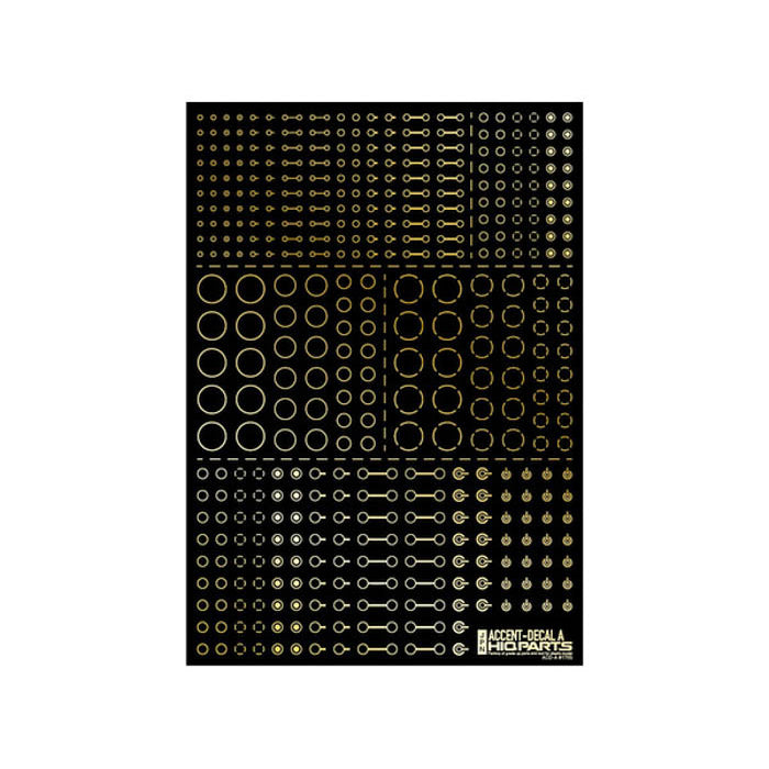 [Clearance] ACD-A-GO Accent Decal A Gold (1 Sheets)