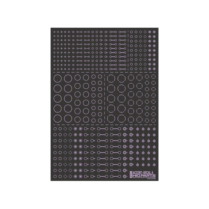 [Clearance] ACD-A-LP Accent Decal A Light Purple (1 Sheets)