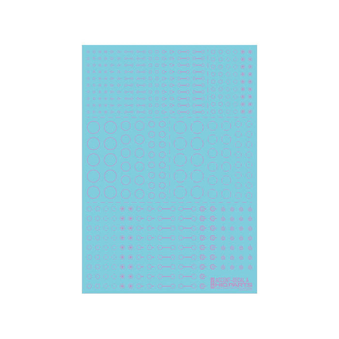 [Clearance] ACD-A-LP Accent Decal A Light Purple (1 Sheets)