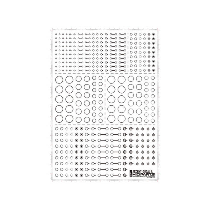 [Clearance] ACD-A-PI Accent Decal A Pink (1 Sheets)