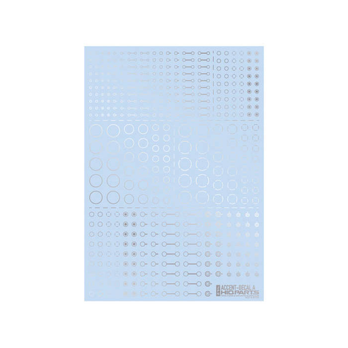 [Clearance] ACD-A-SI Accent Decal A Silver (1 Sheets)