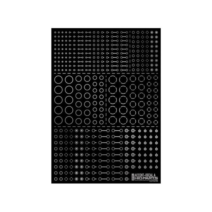 [Clearance] ACD-A-SI Accent Decal A Silver (1 Sheets)