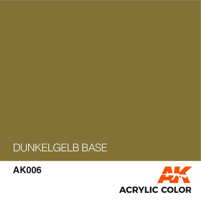 CLEARANCE *  AFV AK006 Dunkelgelb base 17ml