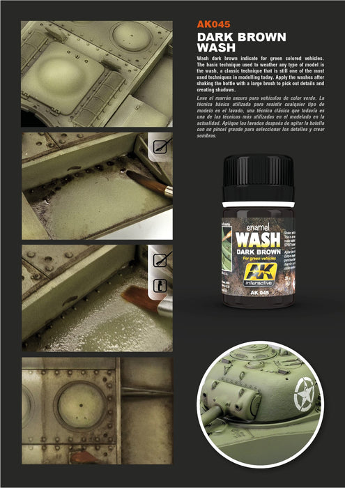 AK045 Dark Wash For Green Vehicles