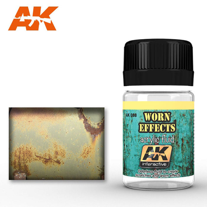 AK088 Worn Effects Acrylic Fluid