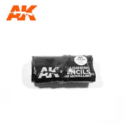 AK10048 Weathering Pencils Cloth Case (37 Water Pencil Colors)