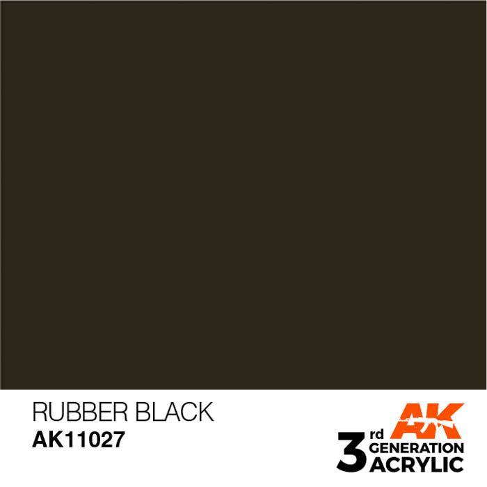 AK11027 Gen-3 Rubber Black 17ml