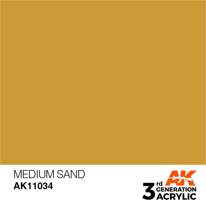 AK11034 Gen-3 Medium Sand 17ml