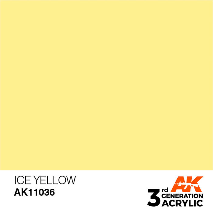 AK11036 Gen-3 Ice Yellow 17ml
