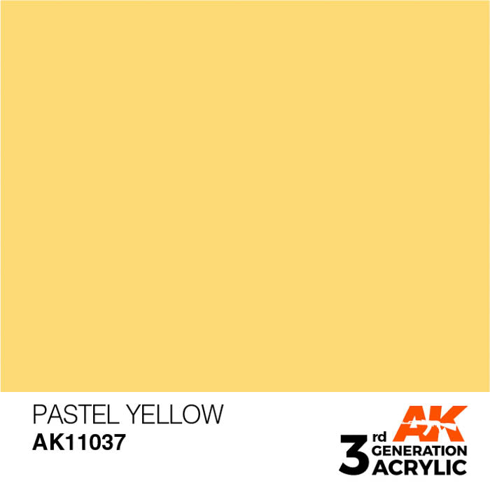 AK11037 Gen-3 Pastel Yellow 17ml