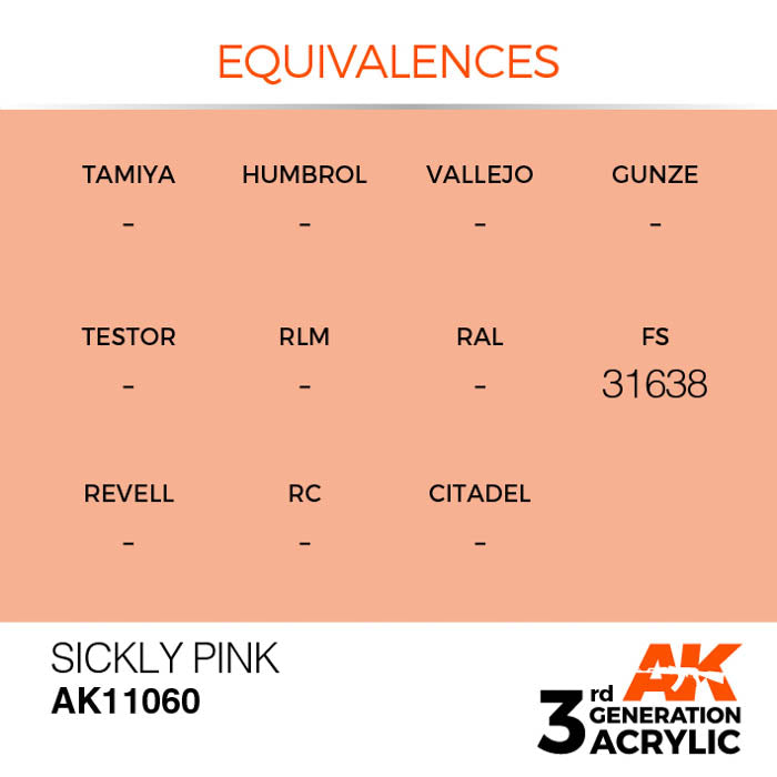 AK11060 Gen-3 Sickly Pink 17ml