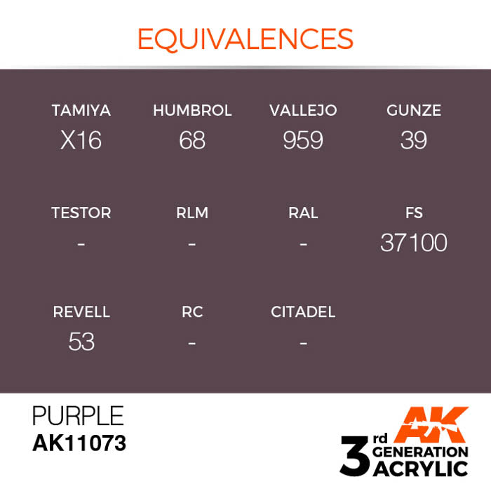 AK11073 Gen-3 Purple 17ml