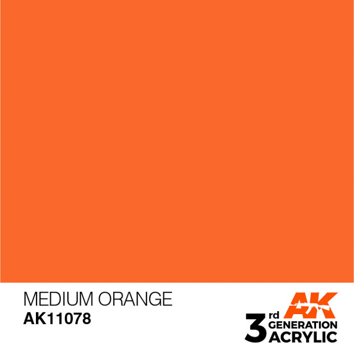 AK11078 Gen-3 Medium Orange 17ml