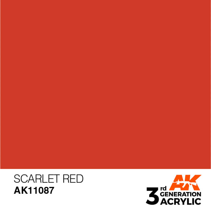 AK11087 Gen-3 Scarlet Red 17ml