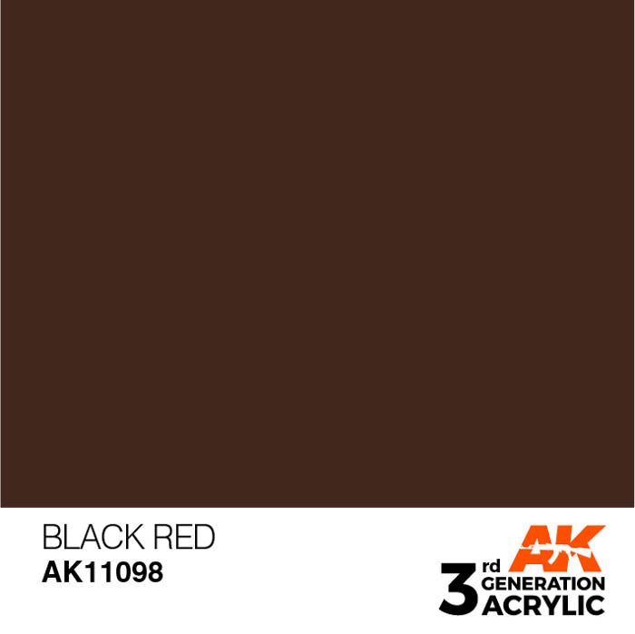 AK11098 Gen-3 Black Red 17ml
