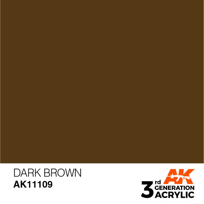 AK11109 Gen-3 Dark Brown 17ml