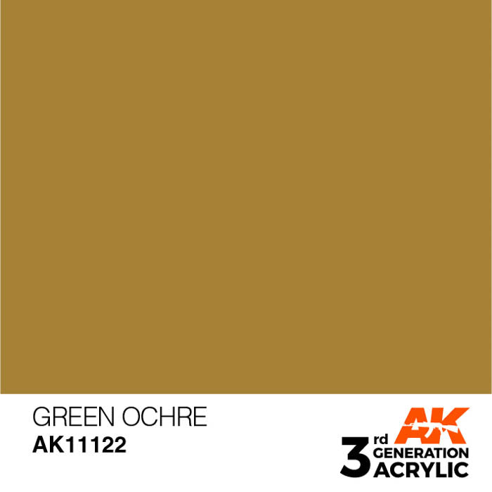 AK11122 Gen-3 Green Ocher 17ml